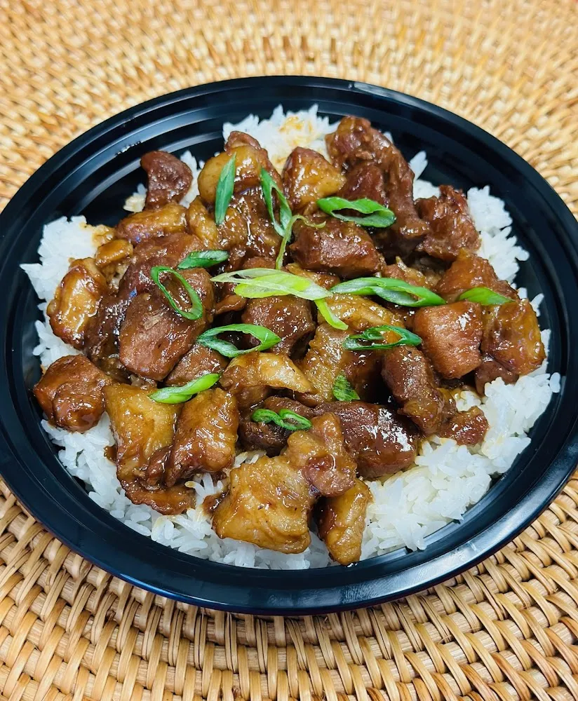 Pork Adobo Rice Bowl